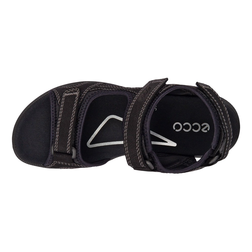 ECCO Womens Sandals Black - Onroads - GRO-745012